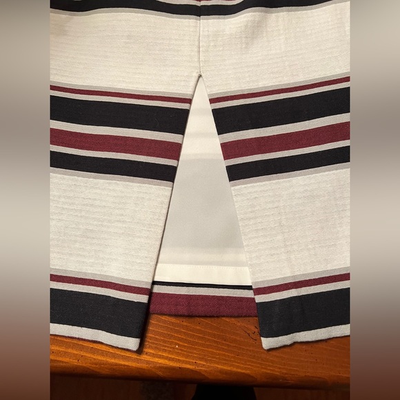 Express Striped Pencil Skirt - Picture 3 of 4